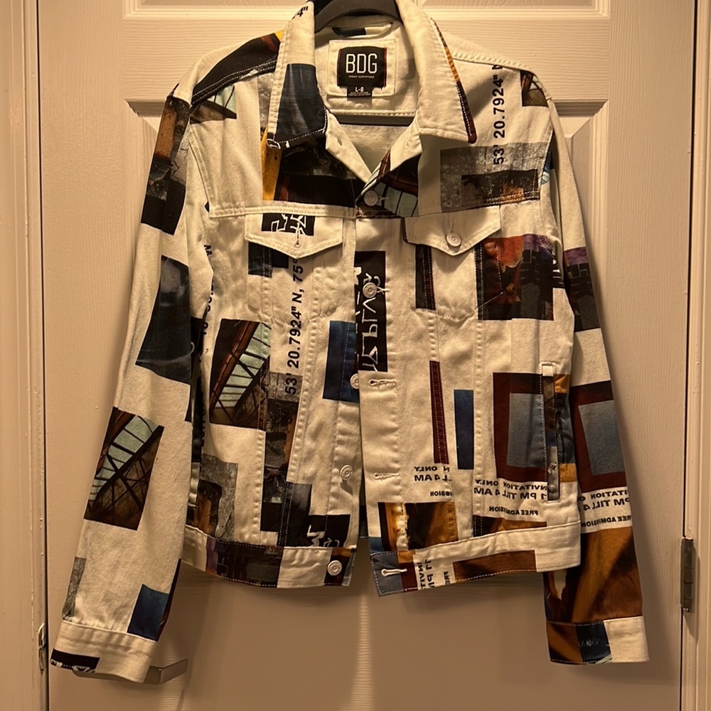 Photo print BDG jacket